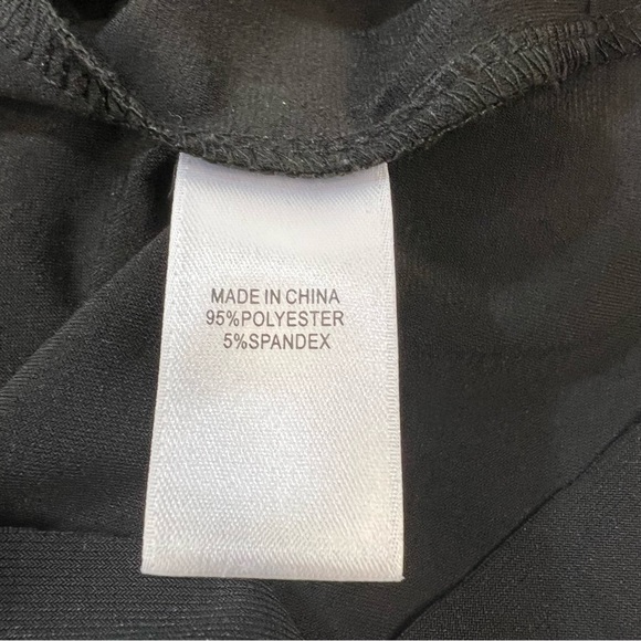 Ce Ce by Cynthia Steffe Black Embellished Rhinestone Long Sleeve Dress SZ M - Picture 11 of 15